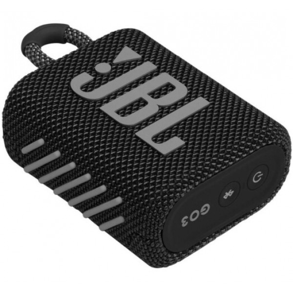 Акустична система JBL Go 3 Black (JBLGO3BLK)