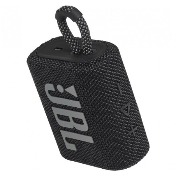 Акустична система JBL Go 3 Black (JBLGO3BLK)