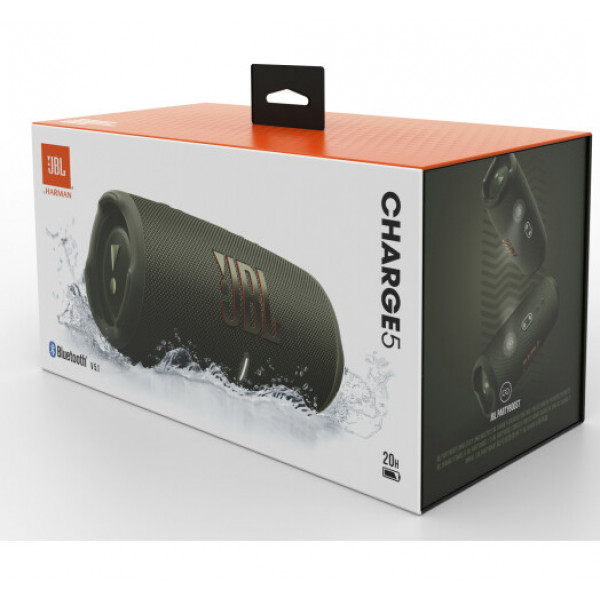 Акустична система JBL Charge 5 Green (JBLCHARGE5GRN)