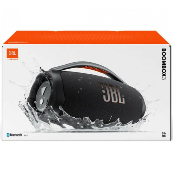 Акустична система JBL Boombox 3 Black (JBLBOOMBOX3BLKEP)
