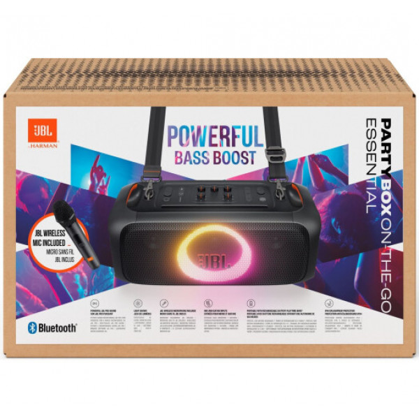 Акустична система JBL Partybox GO Essential (JBLPBOTGESEU)