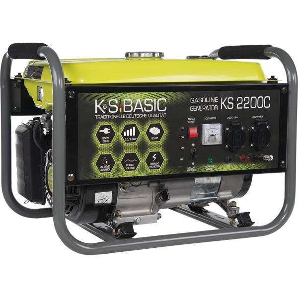 Комбінований генератор Konner&Sohnen BASIC KS 2200C Газ-Бензин