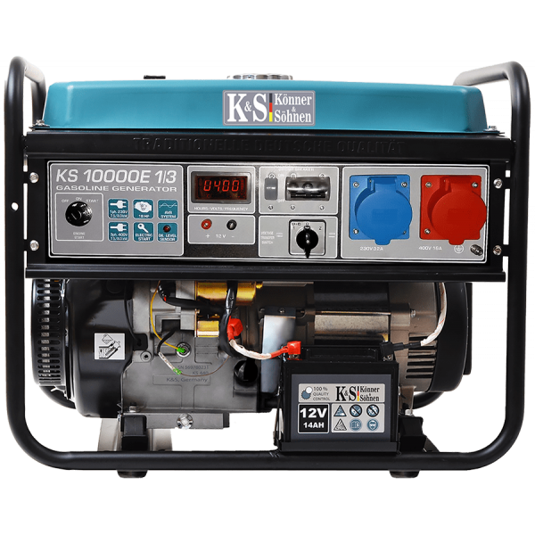 Комбінований генератор Konner&Sohnen KS 10000E-1/3 Газ-Бензин