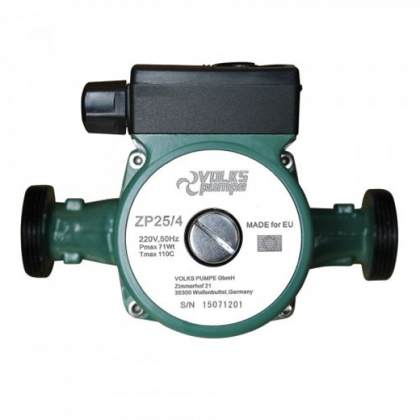 Циркуляційний насос VOLKS pumpe  ZP25/4 130мм + гайки