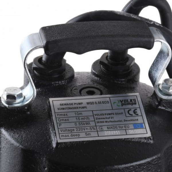 Дренажний насос VOLKS pumpe WQD 0.55 ECO 0.55кВт