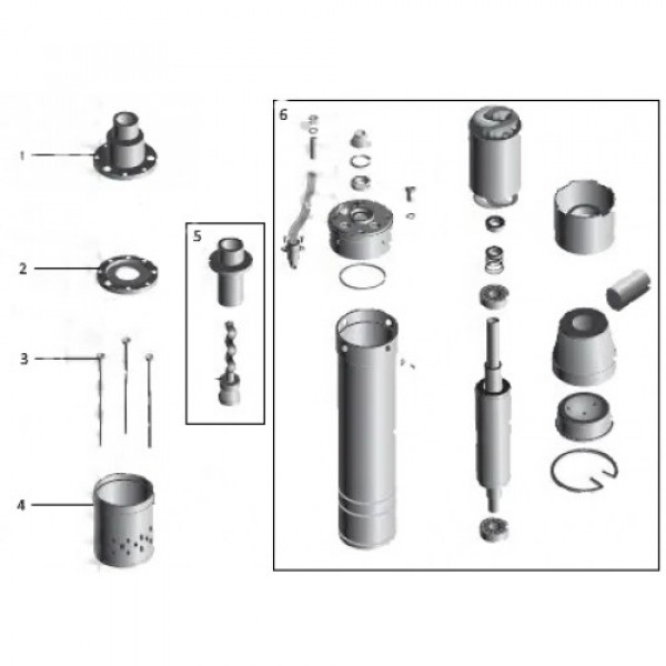 Глибинний насос VOLKS pumpe 2QGD 1-48-0,25кВт 2 дюйми! + кабель 15м