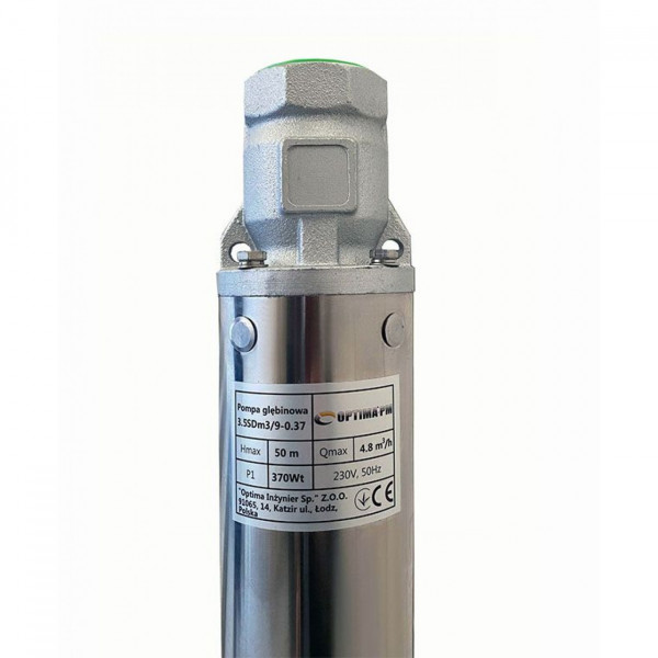Глибинний насос OPTIMA PM 3,5SDm3/9 0,37 кВт 55м + 15 м кабель