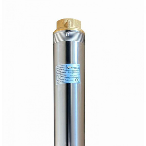 Глибинний насос OPTIMA 4SD10/28 5.5 кВт 170м 3-фазний ( 2 частини )