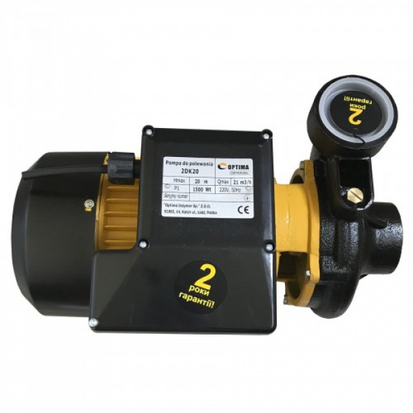 Поверхневий насос Optima 2DK-20 1,5кВт