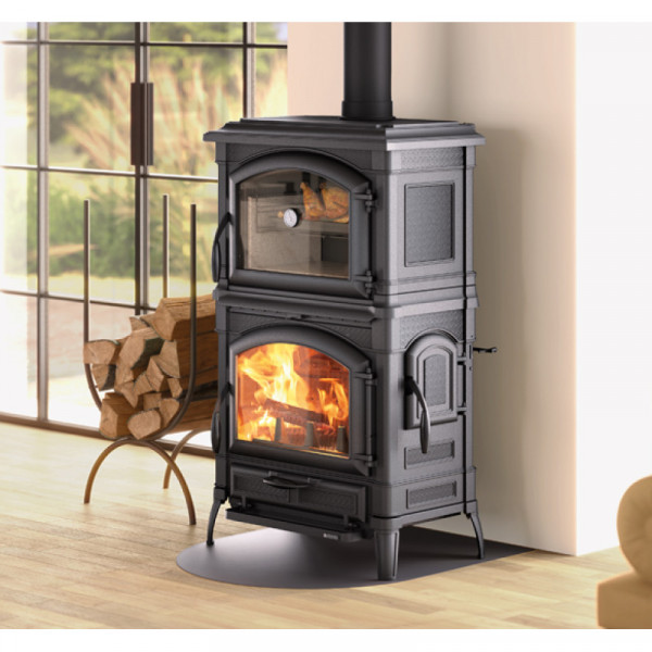 Піч-камін La Nordica ISOTTA FORNO EVO Anthracite Black