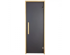 Двері для лазні та сауни Tesli Lux Graphite 1900х700