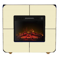 Камінокомплект ArtiFlame CUBE AF23S Білий Ваніль