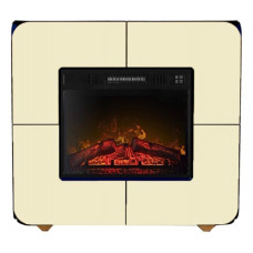 Камінокомплект ArtiFlame CUBE AF23S Білий Ваніль