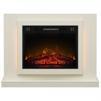 Камінокомплект ArtiFlame LUCCA AF23S Білий Б'янко (зі світлодіодним підсвічуванням)