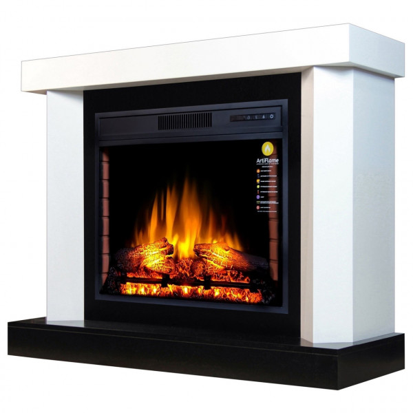 Камінокомплект ArtiFlame YUKON AF28S Білий Б'янко