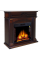 Камінокомплект ArtiFlame DECEMBER AF28S МАХАГОН КОРИЧНЕВИЙ АНТИК