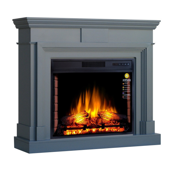 Камінокомплект ArtiFlame STAMFORD AF28S СІРИЙ ГРАФІТ