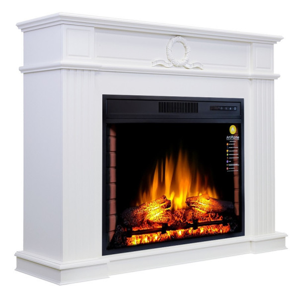 Камінокомплект ArtiFlame NEOCLASSIC AF28S Білий Б'янко