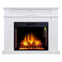 Камінокомплект ArtiFlame NEOCLASSIC AF28S Білий ДУБ