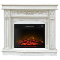 Камінокомплект ArtiFlame CARDINAL AF23S Білий ДУБ Кутовий