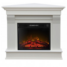 Камінокомплект ArtiFlame ALBION CORNER AF23 Білий Б'янко Кутовий