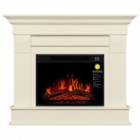 Каминокомплект ArtiFlame ALBION CORNER AF23 Белый Ваниль Угловой