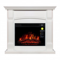Камінокомплект ArtiFlame MANCHESTER AF23 Білий ДУБ