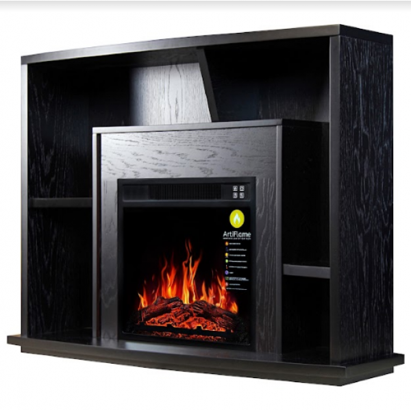 Камінокомплект ArtiFlame BINN AF18 Темний горіх