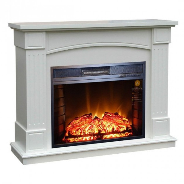 Камінокомплект ArtiFlame BOSTON AF28 Білий дуб