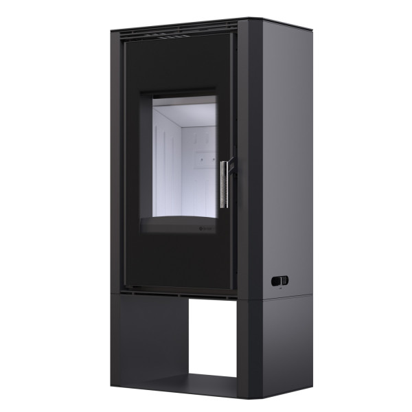 Піч-камін BOKAR Aston WD 4380 ( 9,0 kW ) white ceramatex