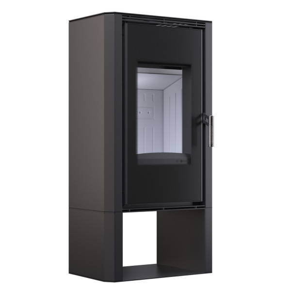 Піч-камін BOKAR Aston WD 4380 ( 9,0 kW ) white ceramatex