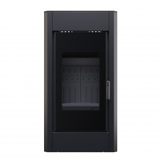 Піч-камін BOKAR Aston ST 4380 ( 9,0 kW ) black ceramatex