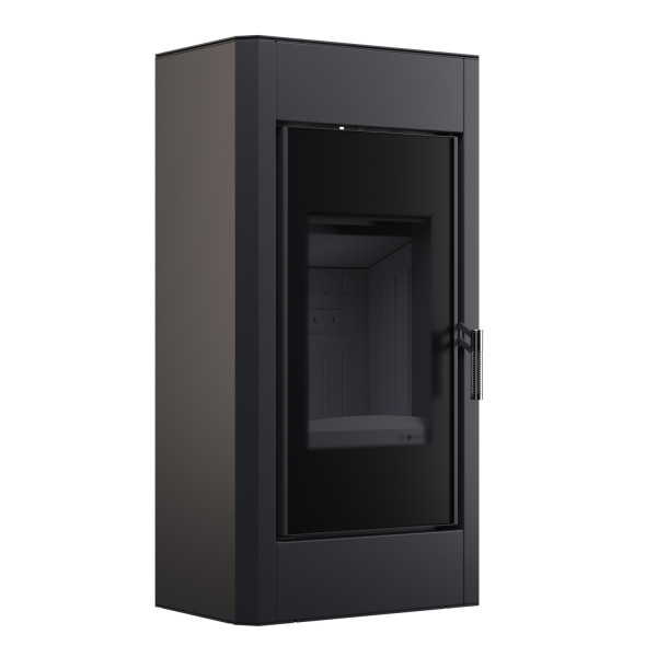 Піч-камін BOKAR Aston ST 4380 ( 9,0 kW ) black ceramatex