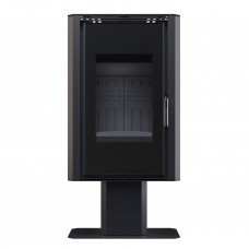 Піч-камін BOKAR Aston FD 4380 ( 9,0 kW ) black ceramatex