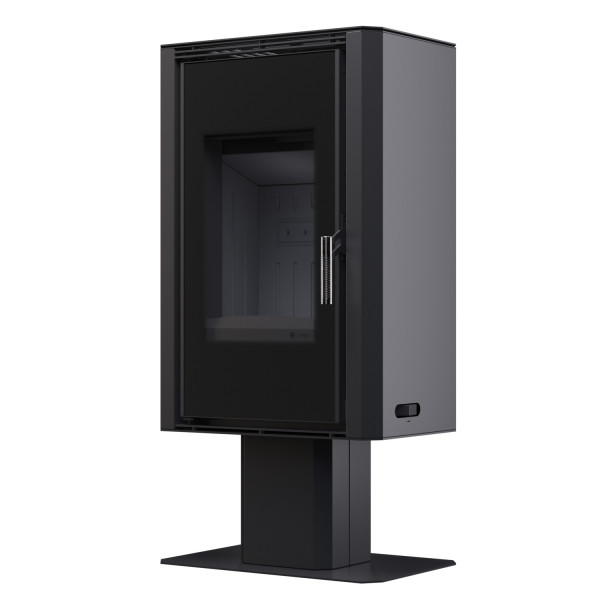 Піч-камін BOKAR Aston FD 4380 ( 9,0 kW ) black ceramatex