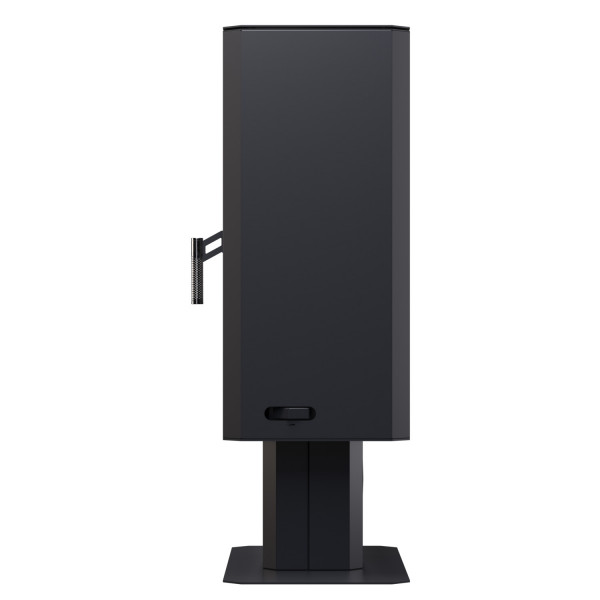 Піч-камін BOKAR Aston FD 4380 ( 9,0 kW ) black ceramatex