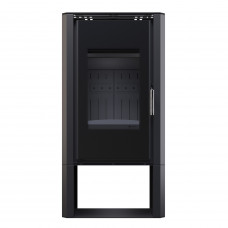 Піч-камін BOKAR Aston WD 4380 ( 9,0 kW ) black ceramatex
