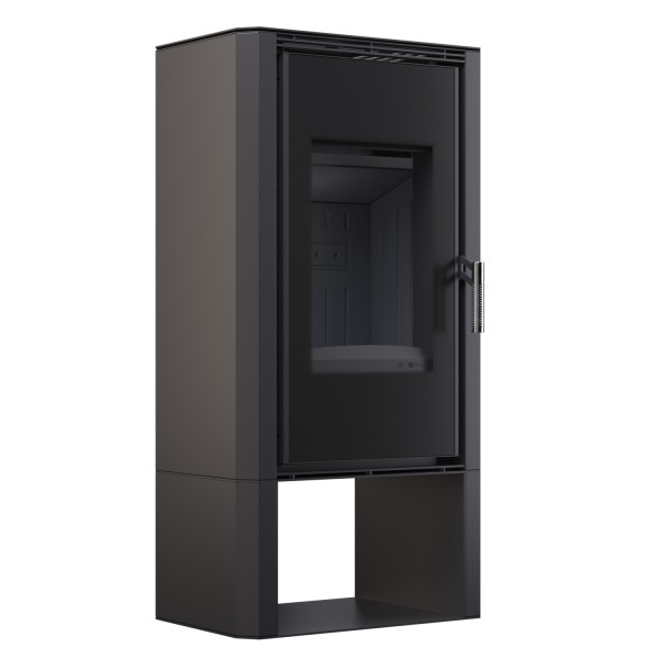 Піч-камін BOKAR Aston WD 4380 ( 9,0 kW ) black ceramatex