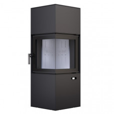 Піч-камін BOKAR Forum R (9,2 kW) white ceramtex
