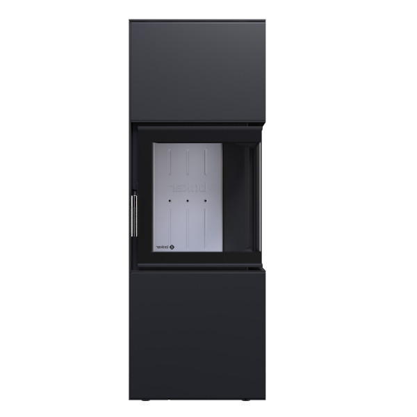 Піч-камін BOKAR Forum R (9,2 kW) white ceramtex