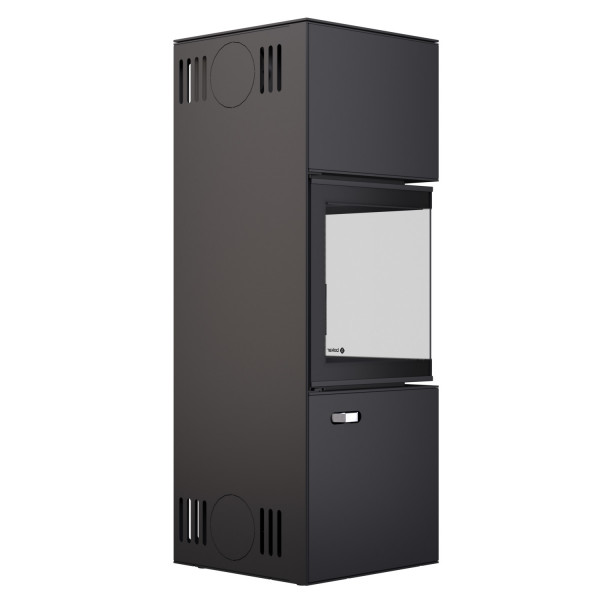 Піч-камін BOKAR Forum L (9,2 kW) white ceramtex