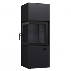 Піч-камін BOKAR Forum R (9,2 kW) black ceramtex