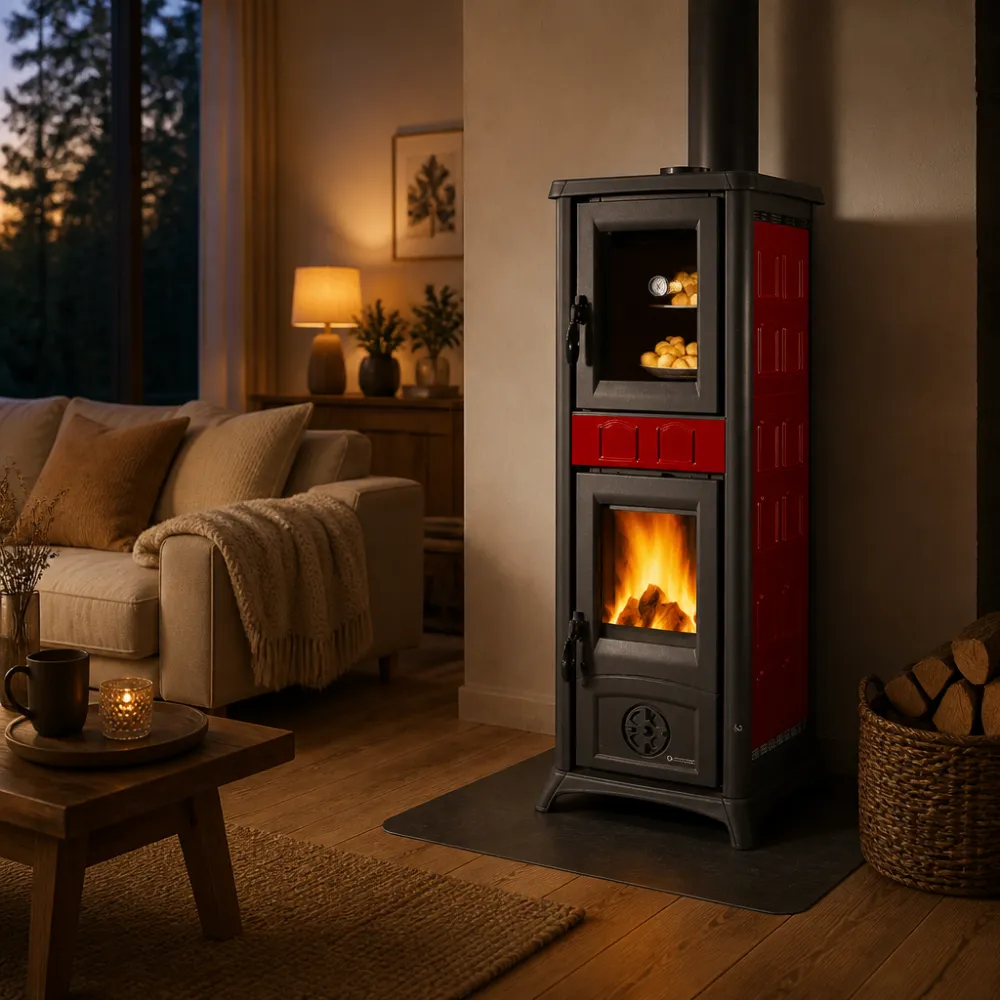Піч-камін La Nordica GEMMA FORNO Elegance Bordeaux Київ та Київска область