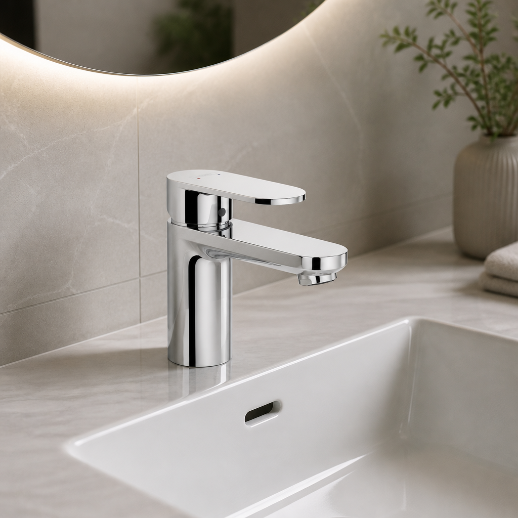 Змішувач Hansgrohe Vernis Blend 100 для умивальника pop-up Chrome (71551000)